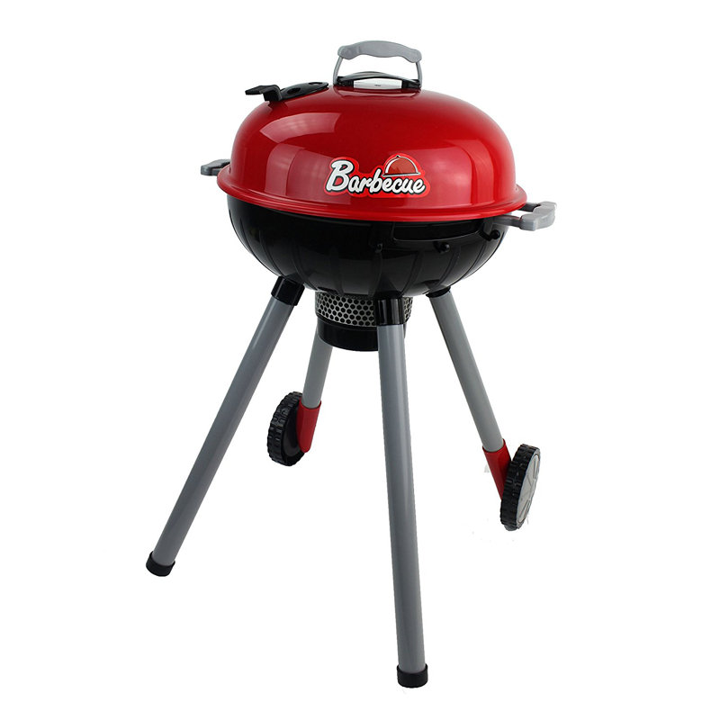 VelocityToys Sizzling Barbecue Children's Toy BBQ Grill Pretend Kitchen